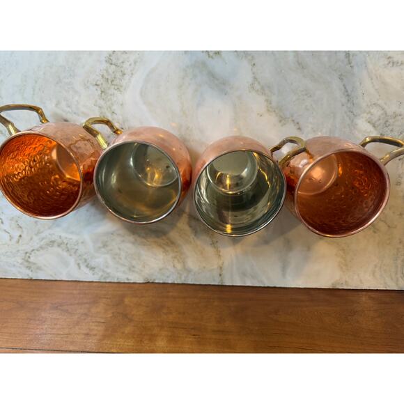 Copper Moscow Mule Mug Set - Picture 6 of 9